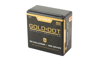 SPR GOLD DOT .400 165GR HP 100CT - Image 3