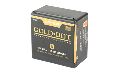 SPR GOLD DOT .451 230GR HP SB 100CT - Image 3