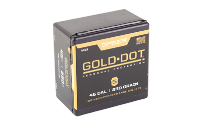 SPR GOLD DOT .451 230GR HP 100CT - Image 2