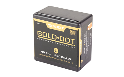 SPR GOLD DOT .451 230GR HP 100CT - Image 3
