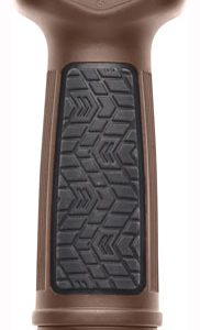 DANIEL DEF. VERTICAL FOREGRIP - BROWN FOR PICTAINNY RAIL