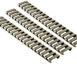 ERGO 18-SLOT LDDR RAIL COVERS 3PK DE