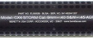 BERETTA BARREL SHROUD CX4 - STORM RIFLE ALUMINUM BLACK