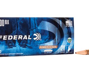 FED 300BLK 120GR POWER-SHK SP 20