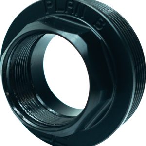 FAXON PLAN B TO HUB ADAPTER - BLACK STAINLESS STEEL 1.375-24