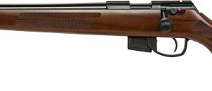 ANSCHUTZ 1761L D HB 22LR - 20" BLUED/WALNUT CLASSIC LH