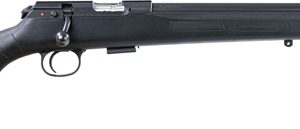CZ 457 AMERICAN 17 HMR 20.5" - THREADED BBL. BLACK STOCK