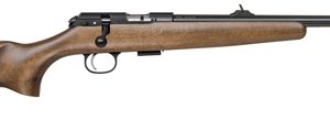CZ 457 SCOUT 22LR 16" RIFLE - BEECH WOOD STOCK BLUED