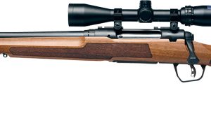 SAVAGE AXIS 2 XP 6.5CM 22" LH - W/3-9X40 MATTE/HARDWOOD