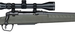 SAVAGE AXIS 2 XP 6.5CM 20" - THREADED W/3-9X40 BLACK/GREEN