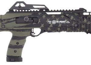 HI-POINT CARBINE 45ACP 17.5" - TB 9RD GRAND UNION FLAG OD GRN