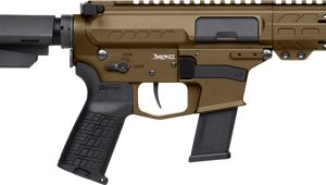 CMMG PISTOL BANSHEE MKG 45ACP - 5" EJECTOR RIP BRACE BRONZE