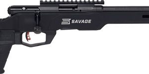 SAVAGE B22 PRECISION 22LR 18" - HB MDT CHASSIS W/RAIL BLACK