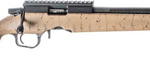 CHRISTENSEN RANGER 22WMR 18" - CF BBL/STOCK TAN W/BLACK WEB