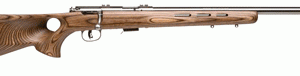 SAVAGE 93-BTVS 22WMR 21" HB - ACCU TRIGGER SS/BRN LAM T-HOLE