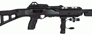 HI-POINT CARBINE 9MM BLACK - 16.5 TB W/GRIP/LASER/LIGHT