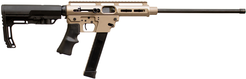 TNW AERO SURVIVAL RIFLE LTE - 9MM 16" TB 33RD FDE