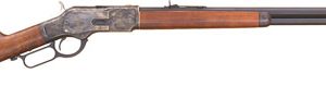 CIMARRON 1873 SPORTING 44/40 - 24" OCTAGON CC/BLUED WALNUT
