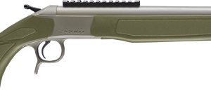 CVA SCOUT TD V3 350 LEGEND 20" - STAINLESS/OD GREEN SYNTHETIC<