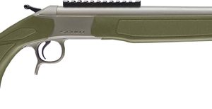 CVA SCOUT TD V3 400 LEGEND 20" - STAINLESS/OD GREEN SYNTHETIC<