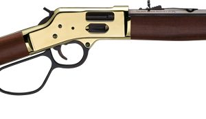 HENRY H6 BIG BOY BRASS 357/38 - SIDE GATE 16.5" OCTAGON WALNUT