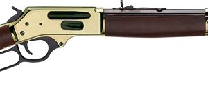 HENRY H9 BRASS SIDE GATE 30-30 - 20" BRASS WALNUT