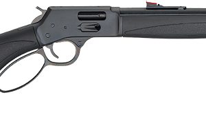 HENRY H12 X MODEL LEVER 44MAG - 17.4" TB BLUED BLACK SYN.