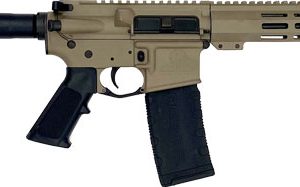 GLFA AR15 PISTOL 223 WYLDE - 7.5" NITRIDE BARREL FDE