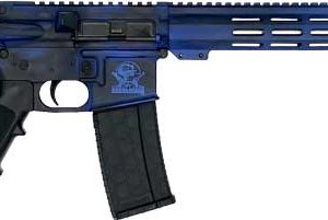GLFA AR15 BATTLEWORN 223 WYLDE - 16" S/S BBL ROYAL BLUE