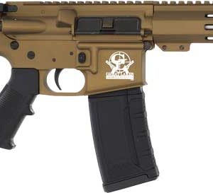 GLFA AR15 PISTOL 223 WYLDE - 7.5" STAINLESS BBL BRONZE