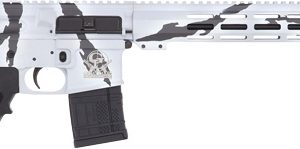 GLFA AR15 450 BUSHMASTER - 18" NIT BBL PURSUIT SNOW CAMO