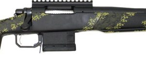 GLFA SUB-1 BOLT ACTION 308 WIN - 18" SS FLUTED SS/LICHEN BLACK
