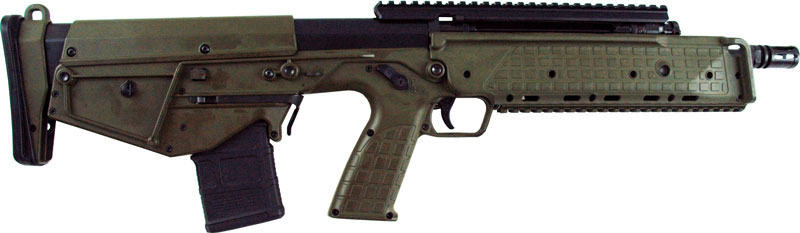 KEL-TEC RDB BULLPUP 5.56MM - 17.3" BLACK/GREEN GRIP 20RD