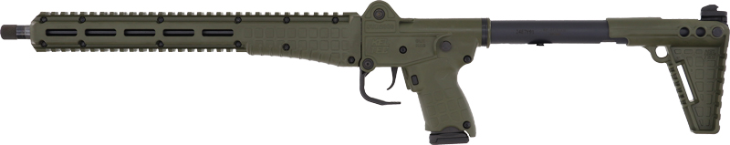 KEL-TEC SUB-2000 GEN3 9MM 10RD - FITS GLOCK 9MM MAGAZINES GREEN - Image 2