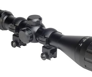 HATSAN OPTIMA 3-9X40 AO AIRGUN - SCOPE W/RINGS & CAPS