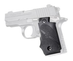 HOGUE GRIP SIG P238 RUBBER FG BLK