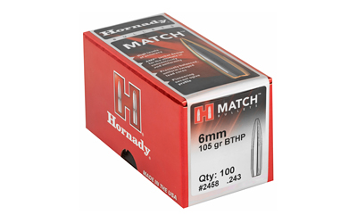 HRNDY MATCH 6MM .243 105GR 100CT - Image 2