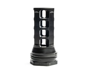 HUX MUZZLE BRAKE QD 338 3/4X24 BLK