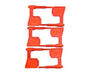 LBE RIFLE CHAMBER SFTY FLAG 6PK ORG