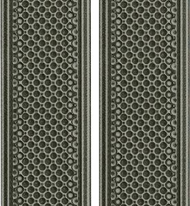 MI LEVER ACTION G10 STRAIGHT - GRIP PANEL GREY / BLACK