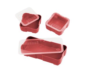 MAGPUL DAKA GRID BINS 2X2/2X4 RED