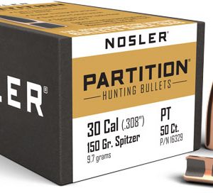 NOSLER BULLETS 30 CAL .308 - 150GR PARTITION 50CT