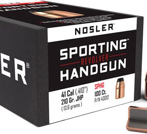NOSLER BULLETS 41 CAL .410 - 210GR JHP 100CT