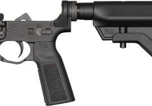 NLA COMPLETE AR15 LOWER FORGED - B5 BRAVO STOCK BLACK
