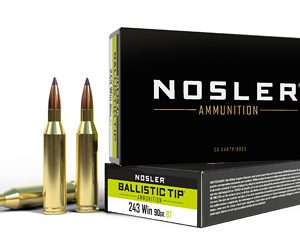 NOSLER 243WIN 90GR BT 20/200