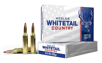 NOSLER WCA 243WIN 100GR SB SP 20/200