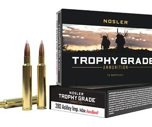 NOSLER TGA 280 ACKER 140GR AB 20/200