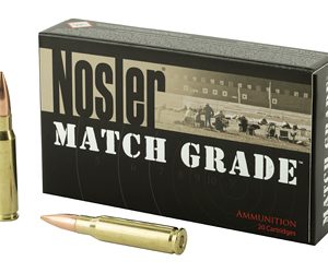 NOSLER 308WIN 168GR CC 20/200