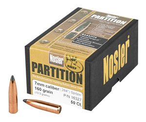 NOSLER 7MM 160GR SP PARTITION 50CT