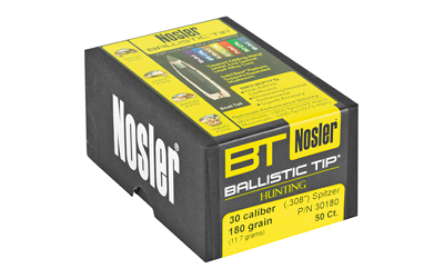 NOSLER 30 CAL 180GR 50CT - Image 2